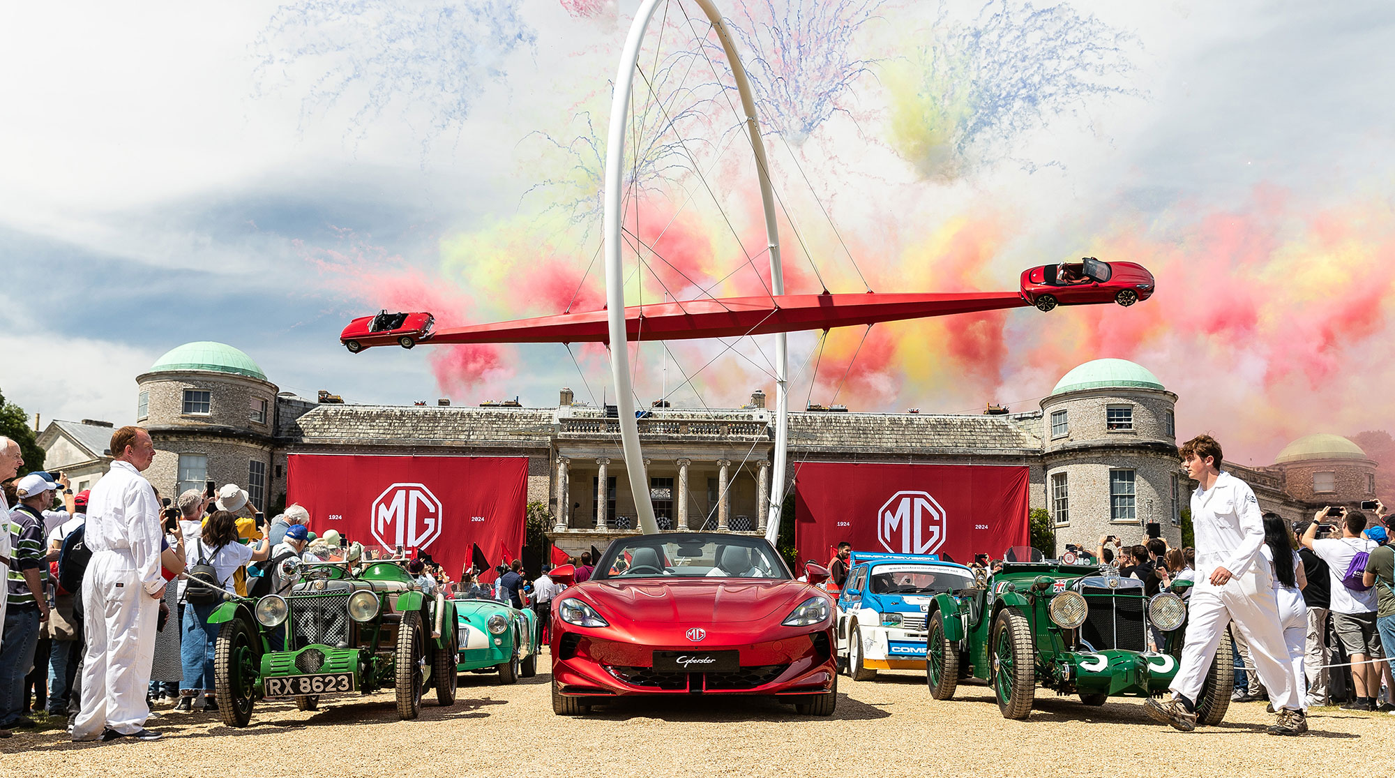 Kunst, Klassiker, Konzeptstudien: Goodwood Festival of Speed ganz im Zeichen von 100 Jahren MG