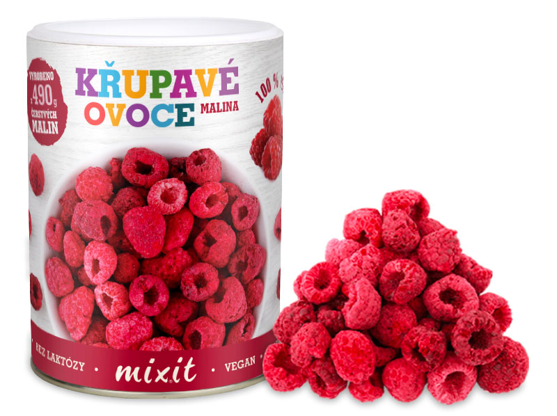 Malina - Křupavé ovoce MIXIT 70 g