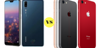 huawei p20 vs iphone 8