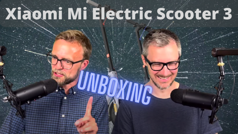 Unboxing af smart elektrisk løbehjul