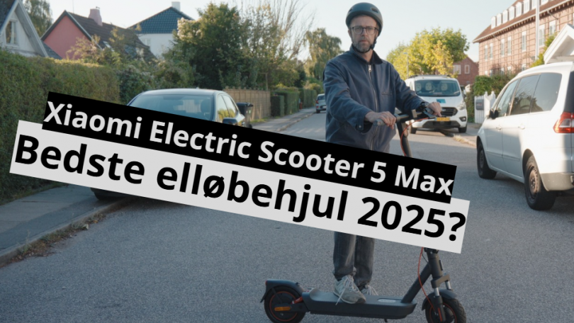 Guide til elløbehjul – og derfor imponerer Xiaomi Electric Scooter 5 Max