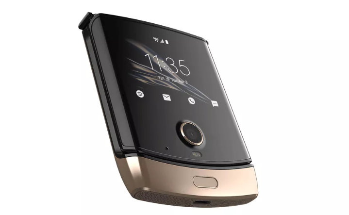 Motorola Razr Guld