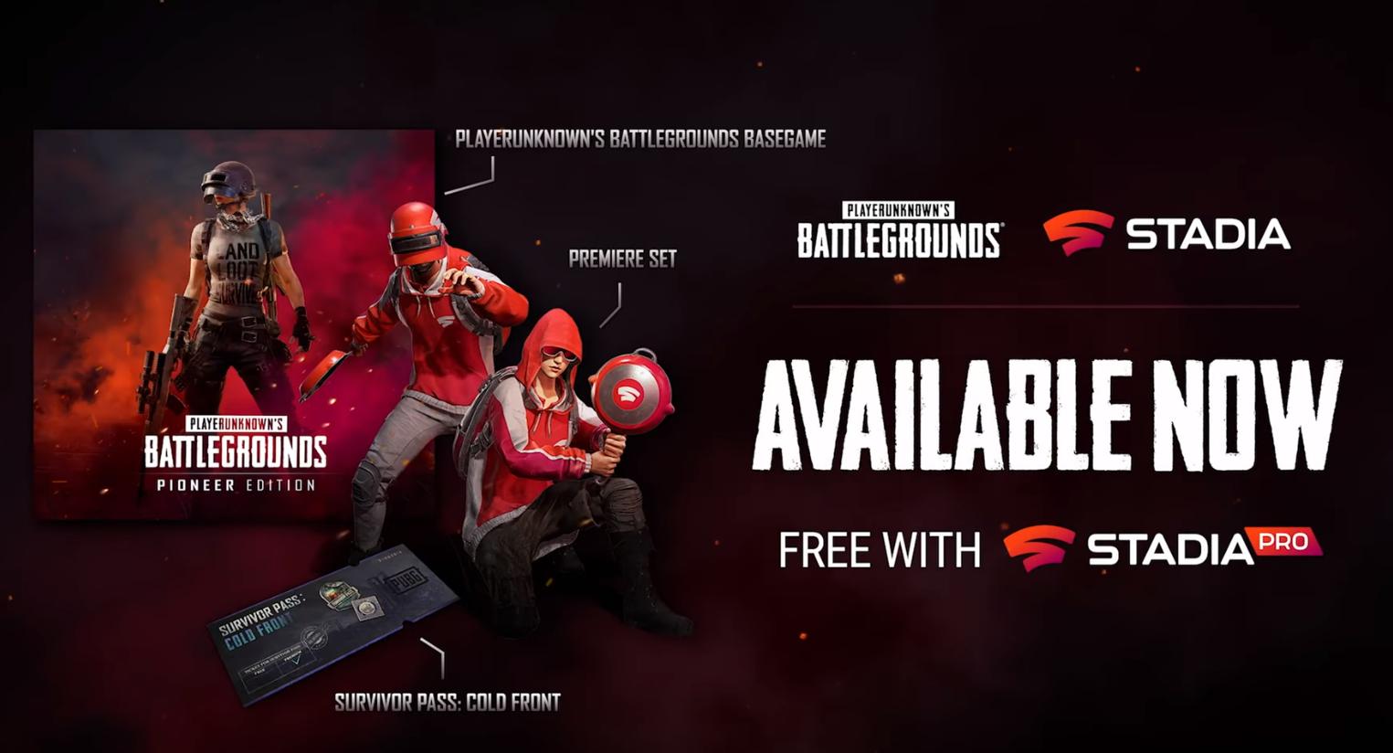 Stadia PUBG