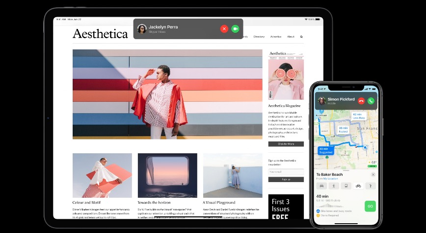 iOS 14 indkommende opkald