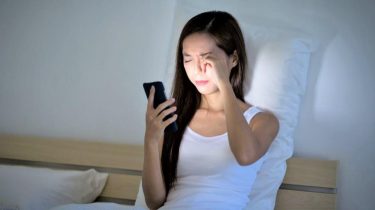 Har du oplevet synsforstyrrelser ved brug af din telefon?