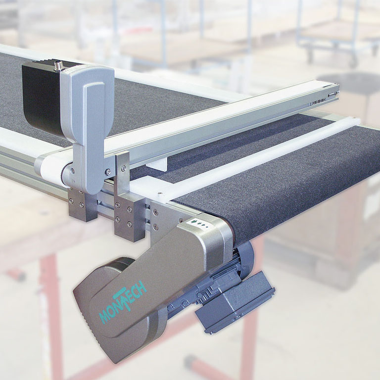 Moving transportband