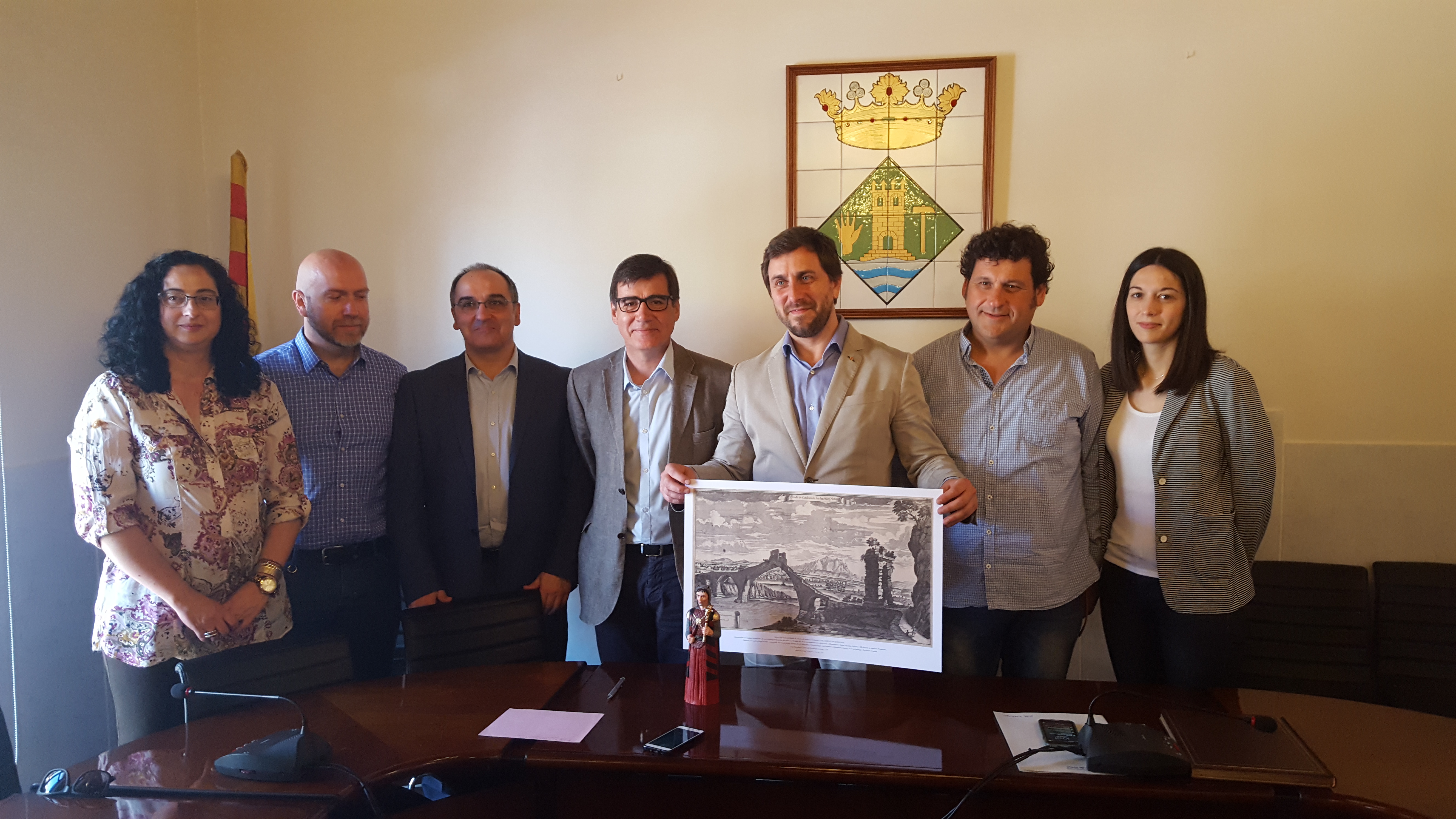 Visita Antoni Comín, conseller de Salut