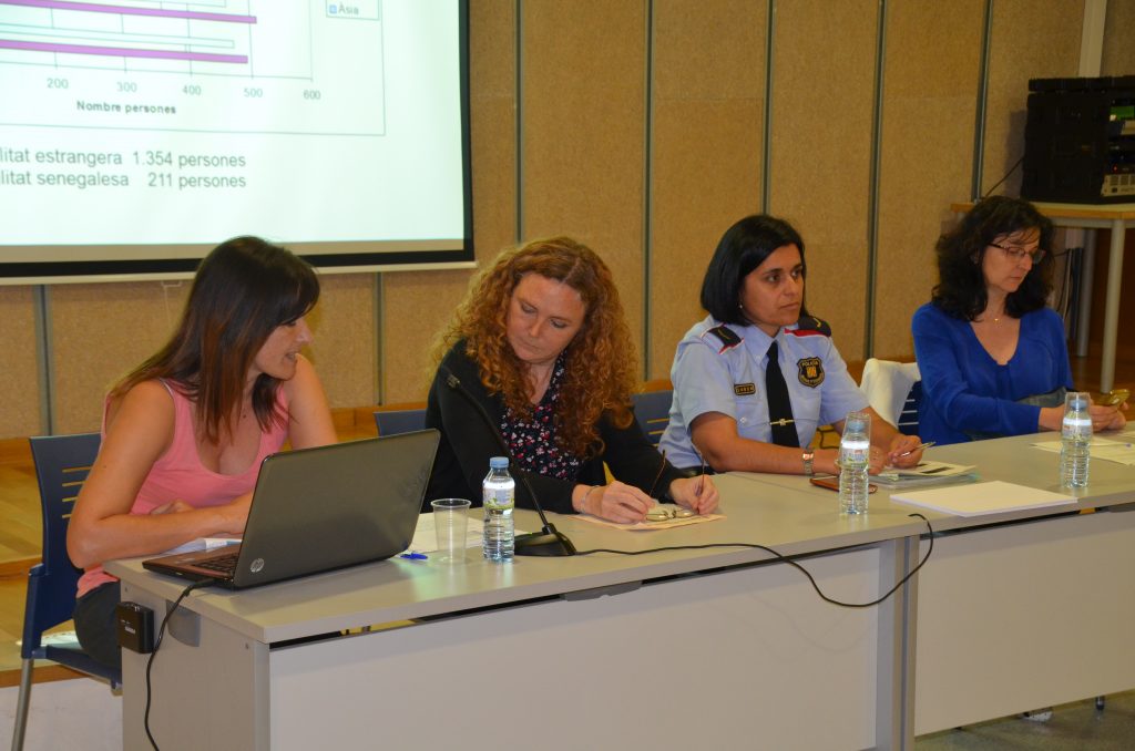 Mercè Puigdelliura, Marta Clar, Marta Ventas i Montserrat Solé