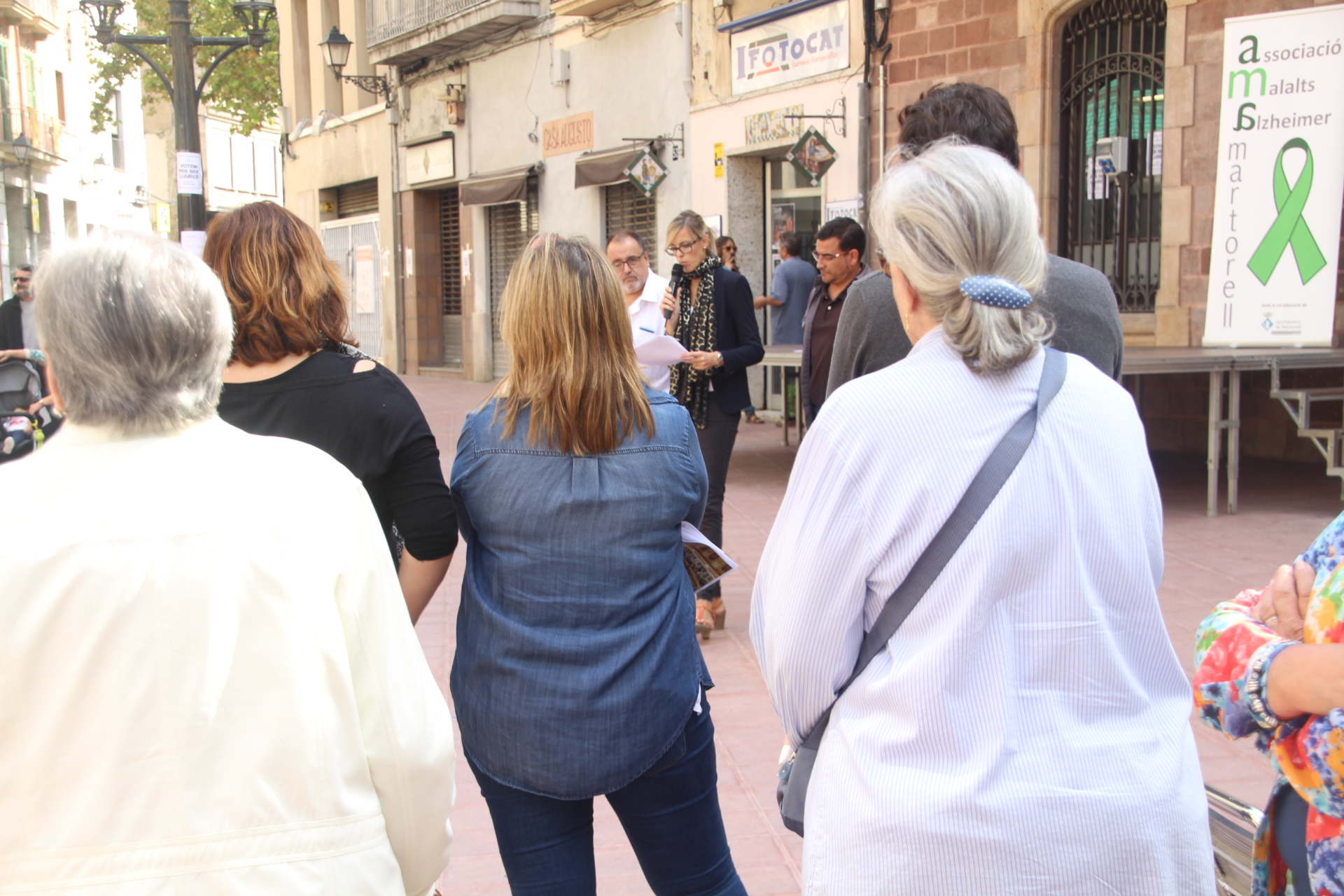 Letura manfest Dia Mundial de l'Alzheimer