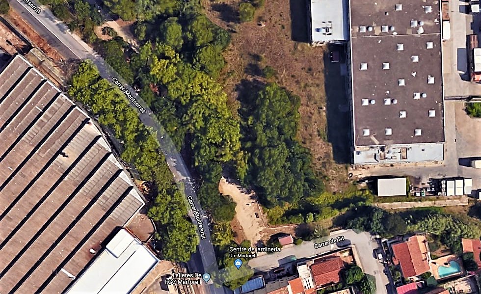 Espai d'ubicació de la vil·la romana