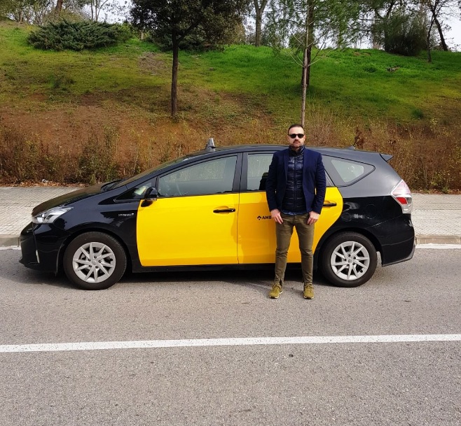 Fernando Domínguez, taxista