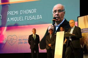 Premi d’honor a Miquel Fusalba, president del Club Bàsquet Martorell