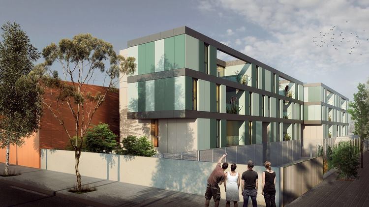 Render. Nova residència Arc de Sant Martí