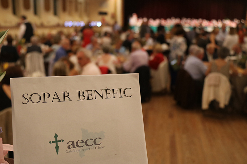 Sopar benèfic de Catalunya Contra el Càncer a Martorell