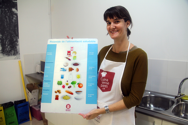 Taller 'Cuina sense pares'. Núria Molet