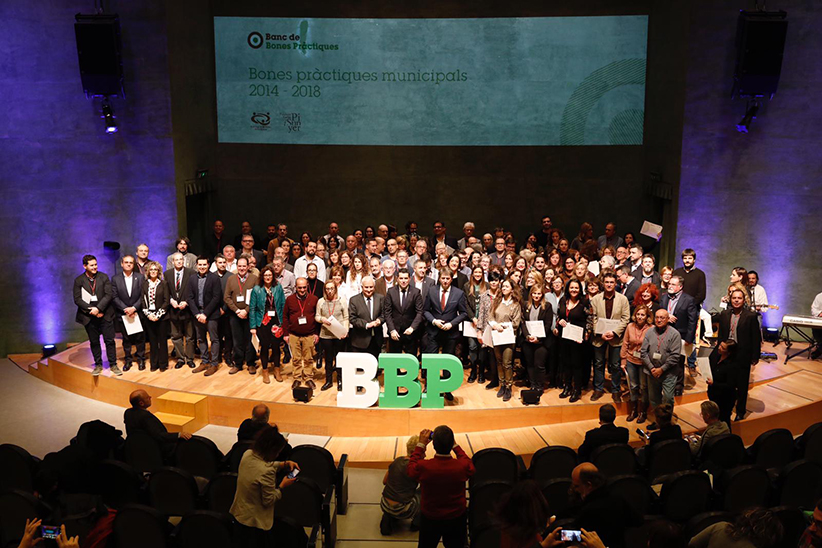 Cerimònia de lliurament dels certificats de bona pràctica