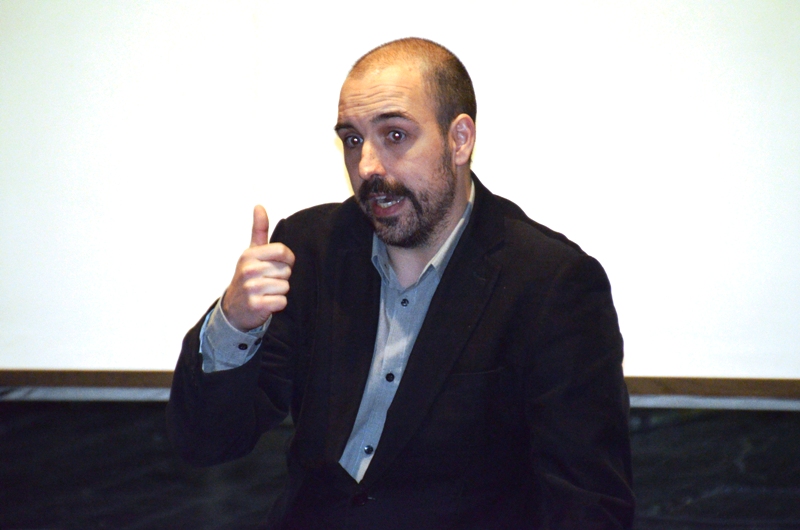 Xerrada-col·loqui sobre Bullying a El Foment. Oriol Julià