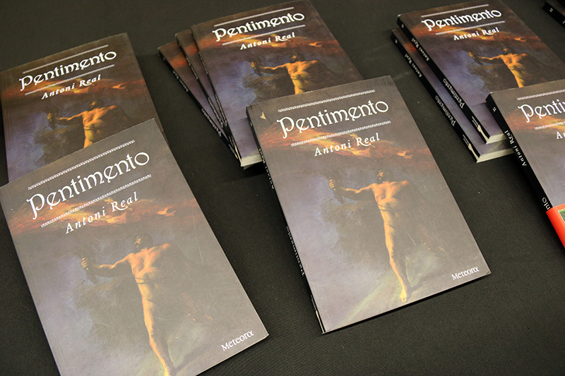 Presentació de la novel·la 'Pentimento', d'Antoni Real.
