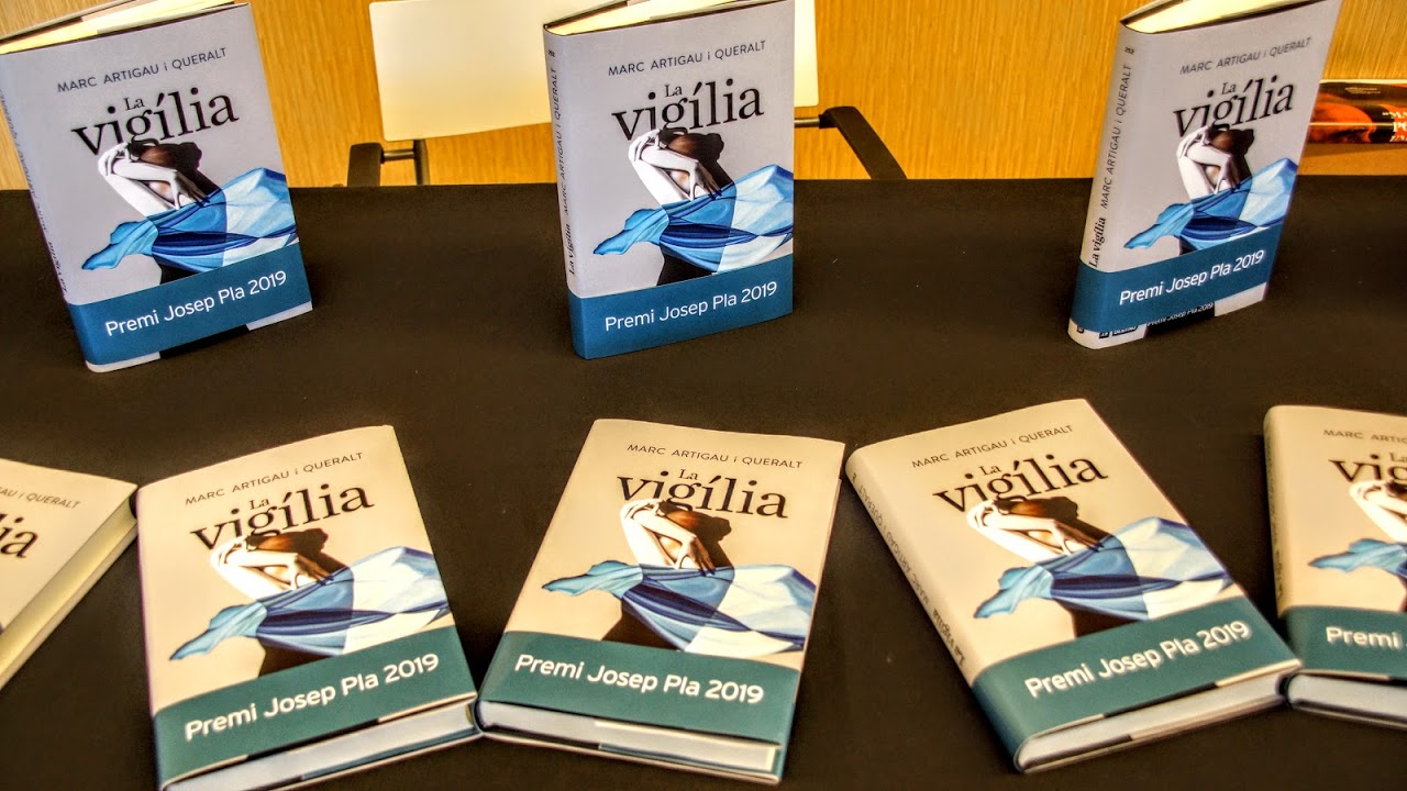 Presentació de 'La Vigília' de Marc Artigau. (Foto: Llibert Claver)