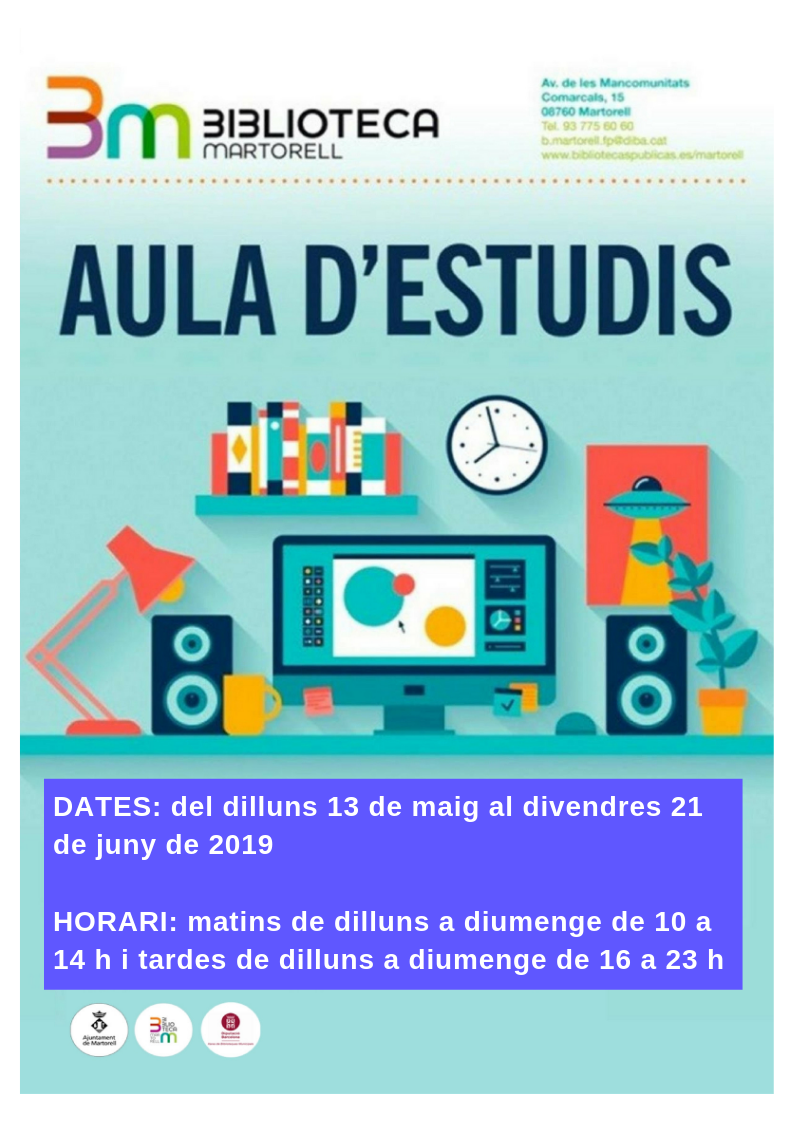 Aula d'Estudis de la Biblioteca Martorell