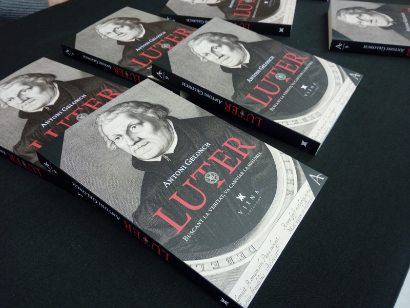 Presentació del llibre 'Luter', d'Antoni Gelonch