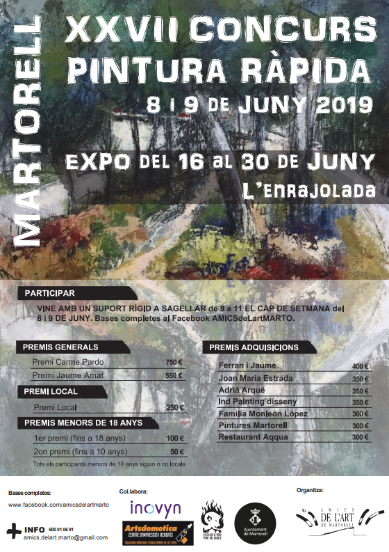 27è Concurs de Pintura Ràpida