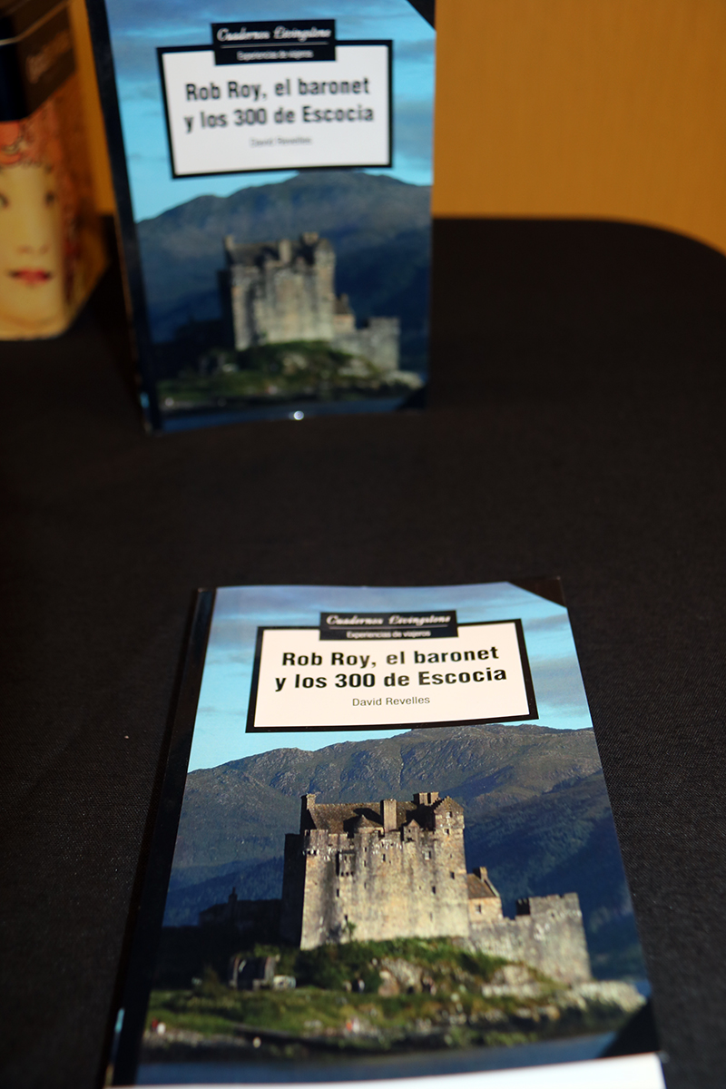 Presentació del llibre 'Rob Roy, el baronet y los 300 de Escocia' de David Revelles