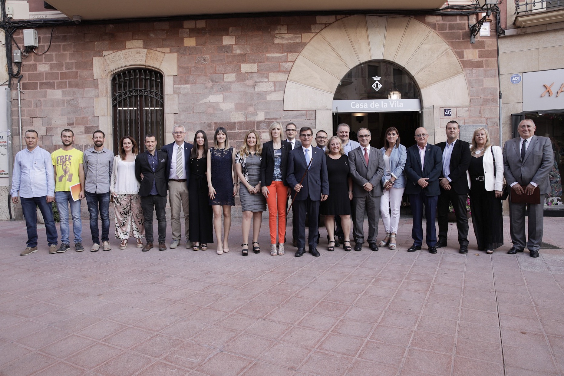 Acte de constitució de l'Ajuntament de Martorell