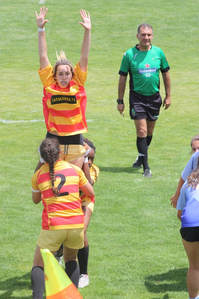Helena Escudero, jugadora Rugby Club Martorell