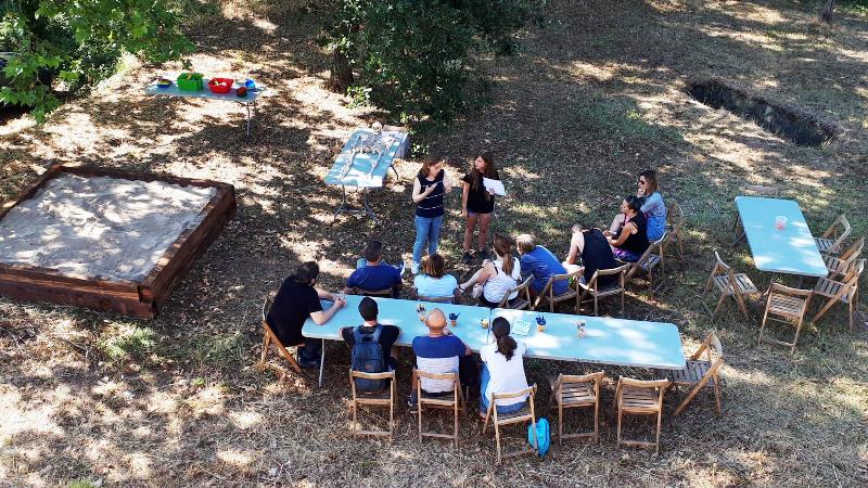 Arqueòlegs per un dia, taller de Museus de Martorell