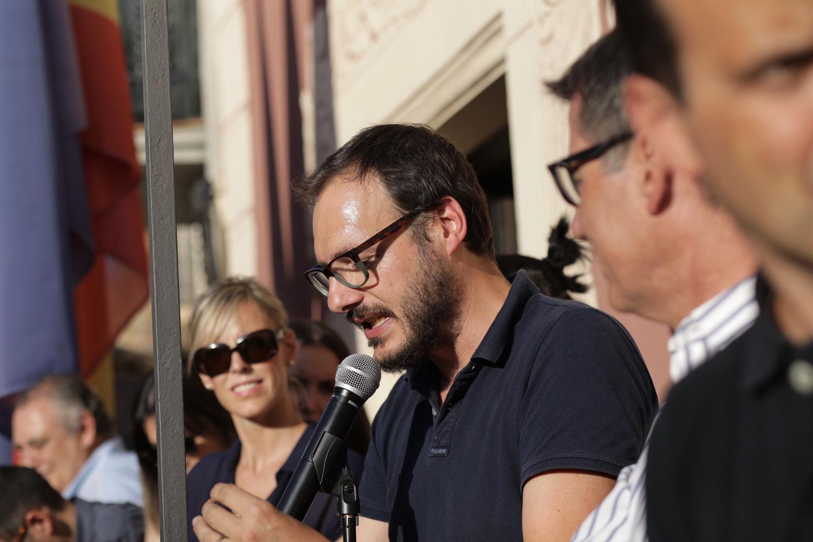 Pregó d'Oriol Malet. Festa Major 2019 (Fotografia: Cristina Sánchez)