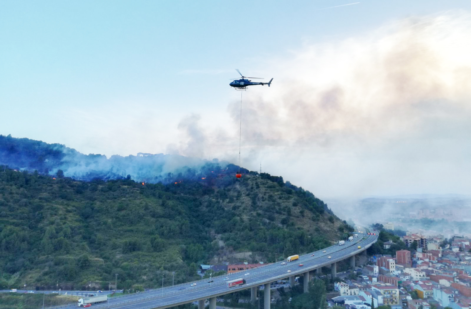 Incendi al Congost. Juliol de 2017