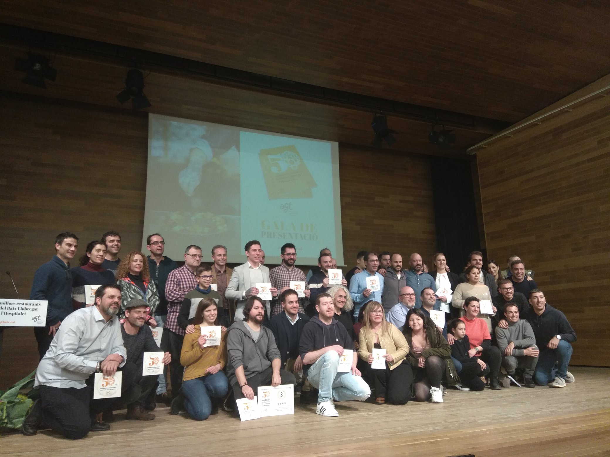 Gala de presentació de la guia 'Els 50 millors restaurants del Baix Llobregat i l'Hospitalet'