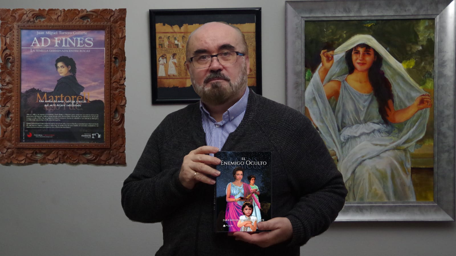 Juan Miguel Torrero i 'El enemigo oculto', la seva tercera novel·la històrica