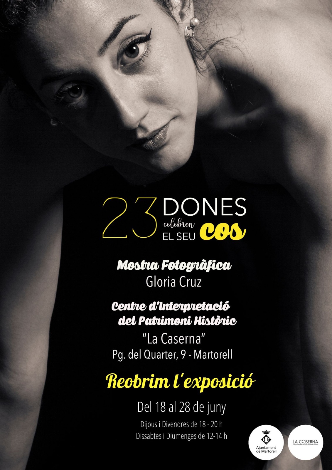 Reobertura de l'exposició '23 dones celebren el seu cos'
