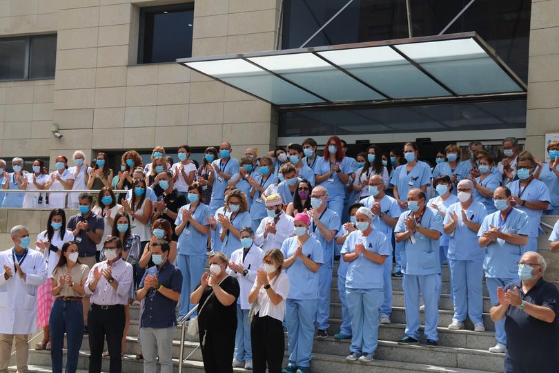 Homenatge al Doctor Chalco a l'Hospital Sant Joan de Déu