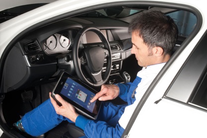 Nach der Diagnose haben TEXA-Kunden Zugang zu den Reparatur- und Wartungsinformationen von TecRMI.