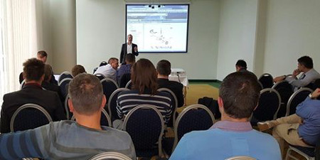 Participants at the event in Budapest came from Romania, Slovenia and Hungary to find out more about TecRMI.