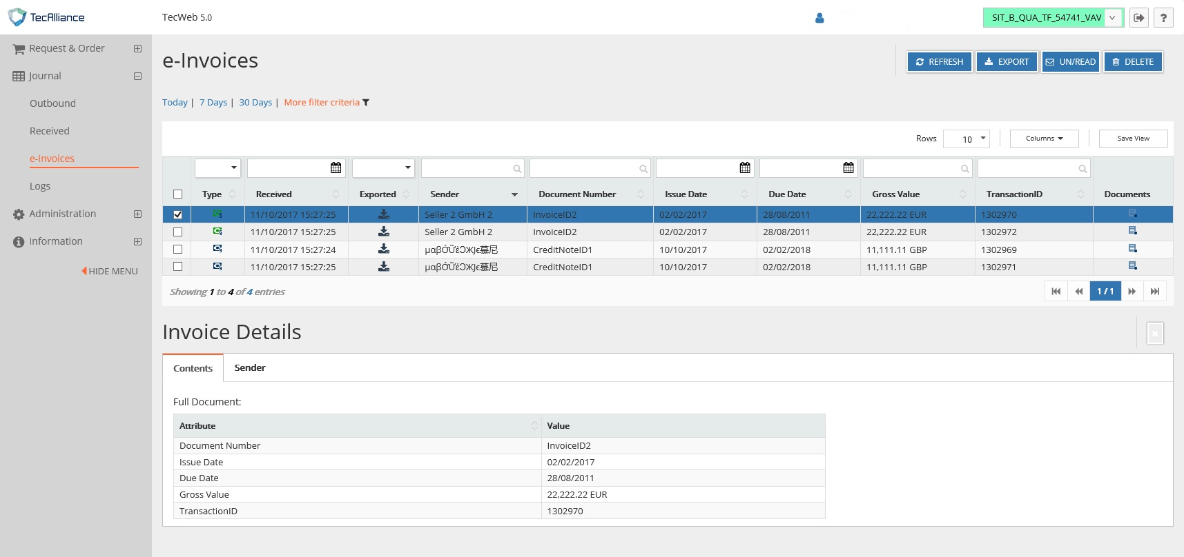 e-Invoicing Screenshot_EN