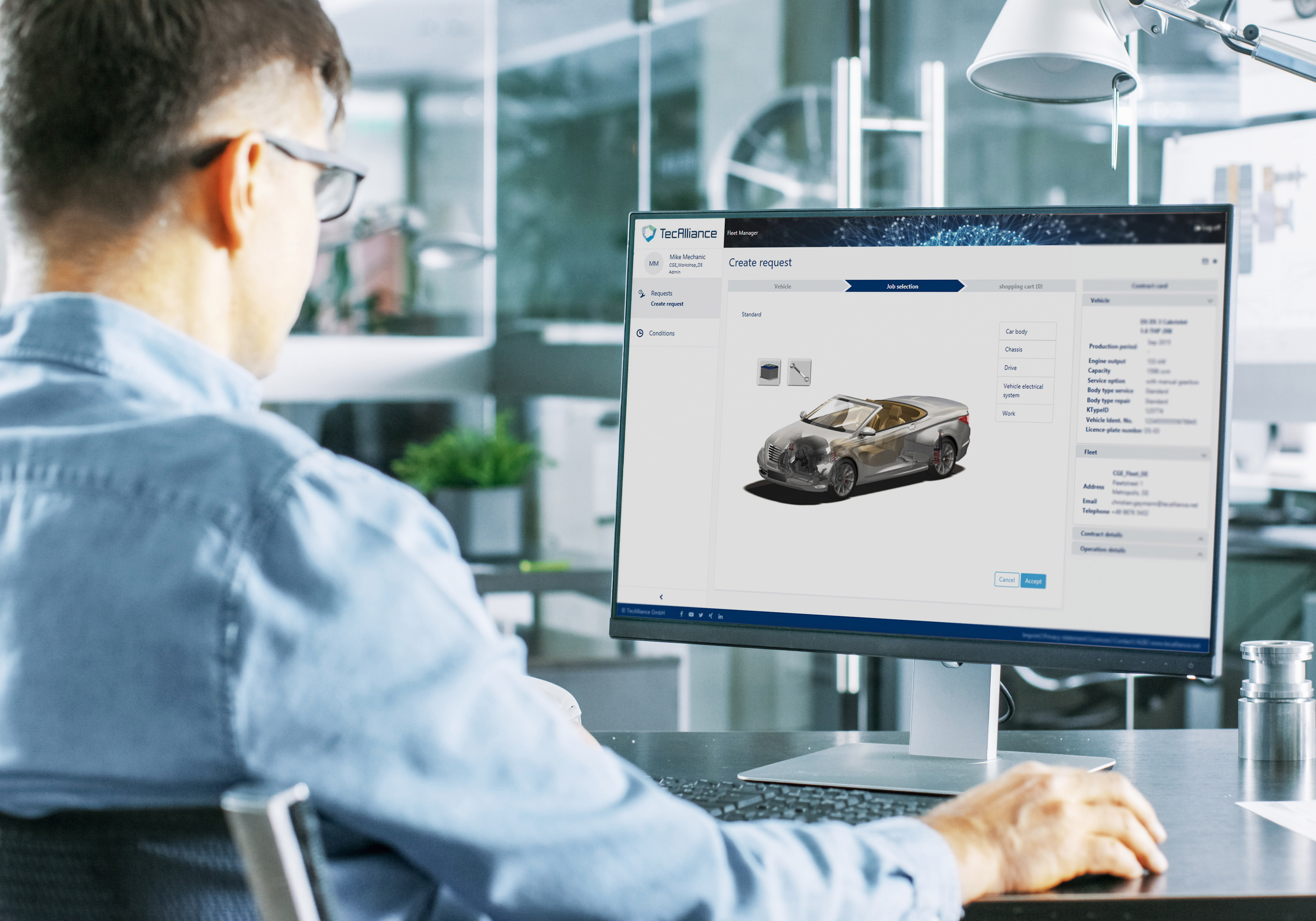 Volle Kostenplanung dank Fuhrpark Software Optimierte Lösungen und Services dank Fahrzeugstammdaten