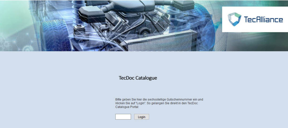 TecDoc-Catalogue-Gutscheine-einlösen