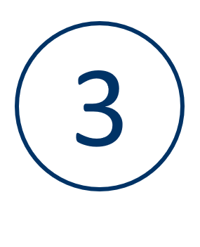 Zahl-3-Blau