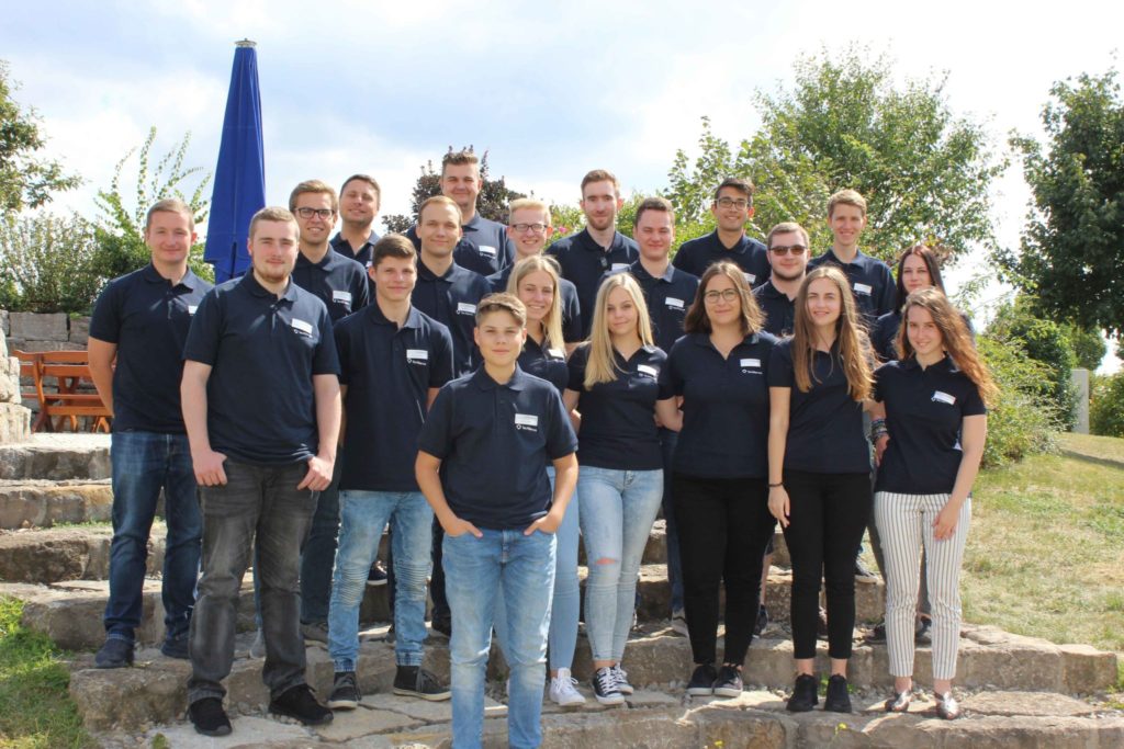 TecAlliance hat zum Ausbildungsstart am 02. September insgesamt 19 neue Auszubildende und Studenten am Standort Weikersheim begrüßt.