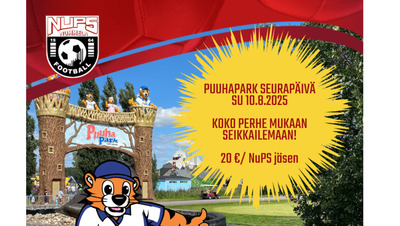PuuhaPark Seurapäivä sunnuntaina 10.8.2025