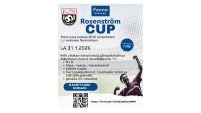 Fenno Optiikka Rosenström Cup 31.1.