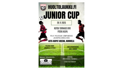 Huoltolaukku.FI Junior Cup