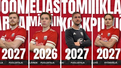 Jatkosopimuksia - Karjala, Koski, Hämäläinen ja Pilviö jatkavat!