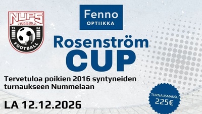 Fenno Optiikka Rosenström Cup 12.12