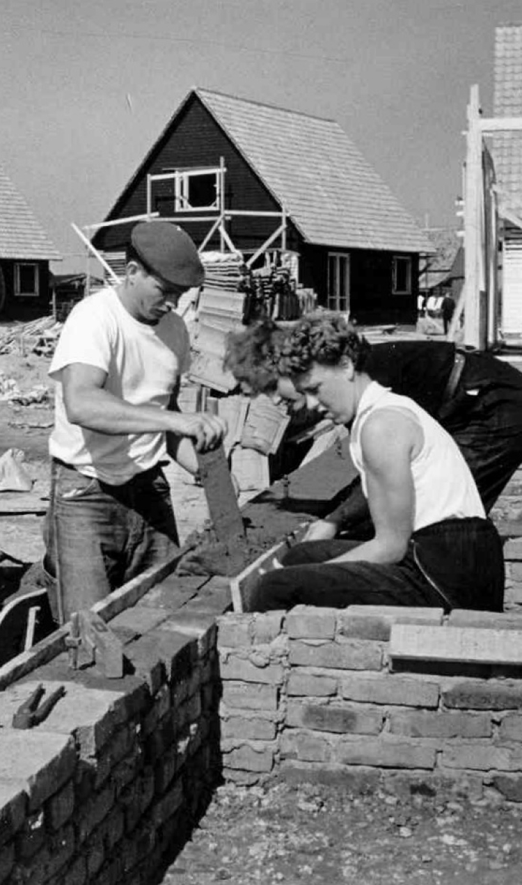 Geschenkwoningen bouwen