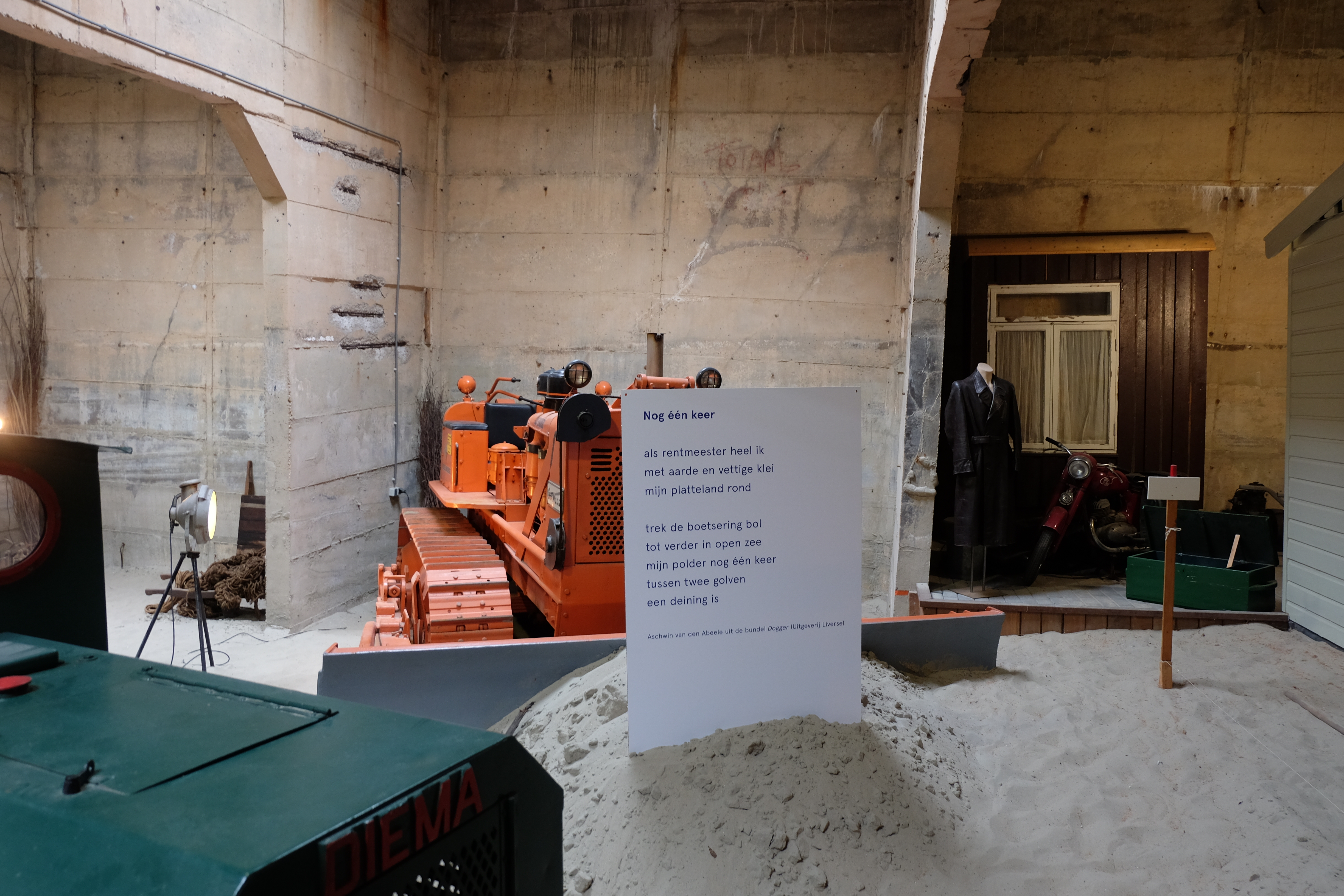 gedicht in museum